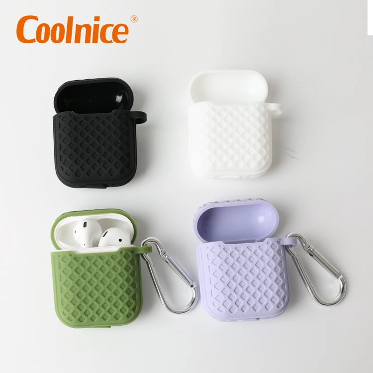 Silicone Wireless Earphone Charging Protective Case Skin Headphone Case Cover