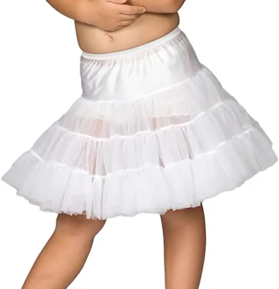 tulle layers kids underskirt dress baby girl petticoat