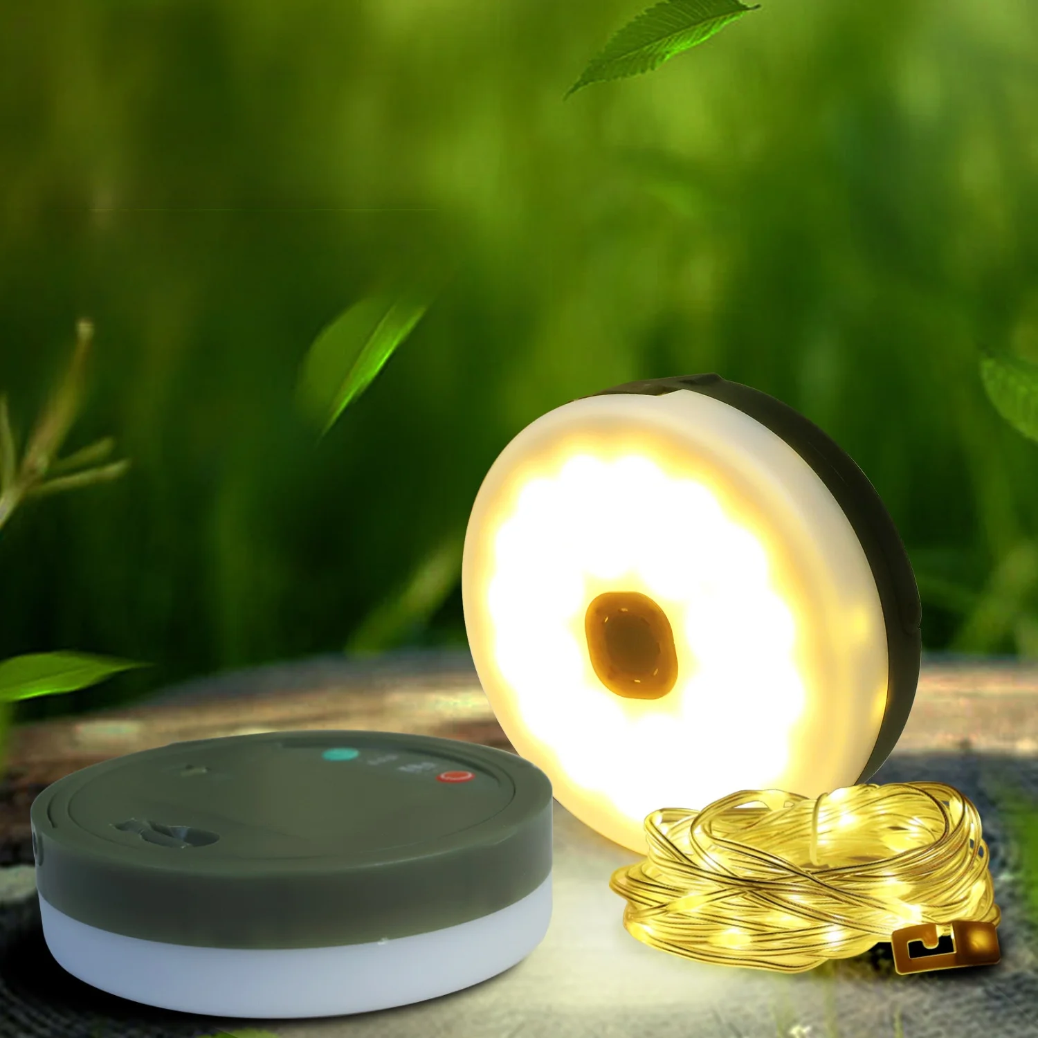 Походный фонарь 10m100led перезаряжаемый многоцветный Водонепроницаемый подвесной светильник для кемпинга тент для отдыха на природе Сад вечеринка