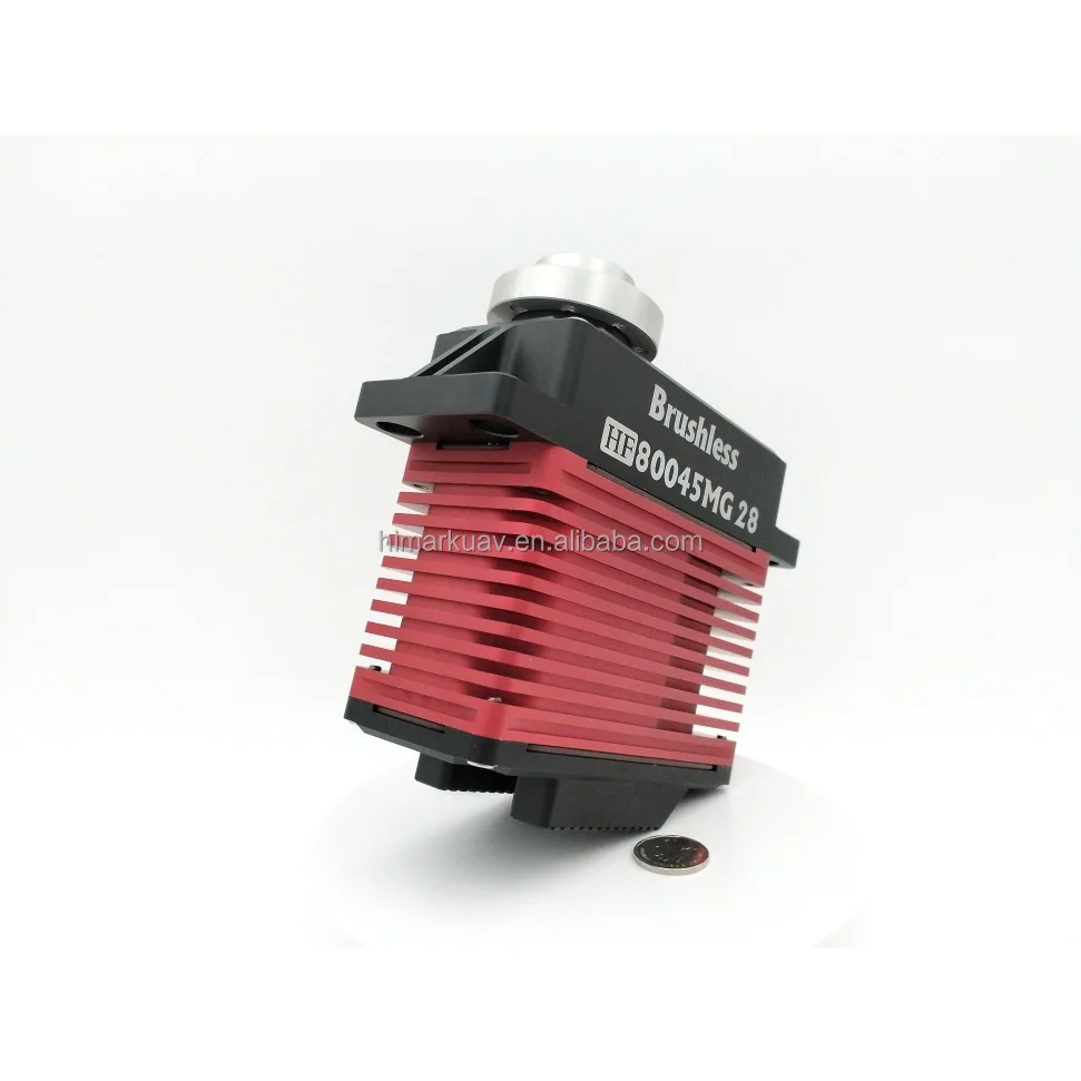HIMARK 80045MG 28VPWM+RS422 80.00 Nm 55Mm Industrial Maximum Torque Servo Design For Field Agv Application