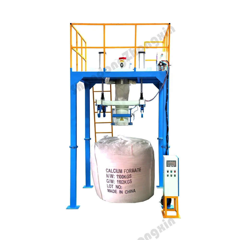 500 Kg 1000 Kg 1500 Kg 1 Ton 2 Ton Cement Jumbo Bag Big Sack Filling Machine Bulk Bag Packing Machine