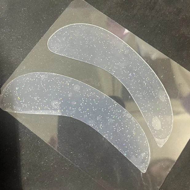 Jaunty Sky Eyelash Perming Pad with Silicone Lift Rod Sticky Lash Perm Lifting Kit Lash Curler Band