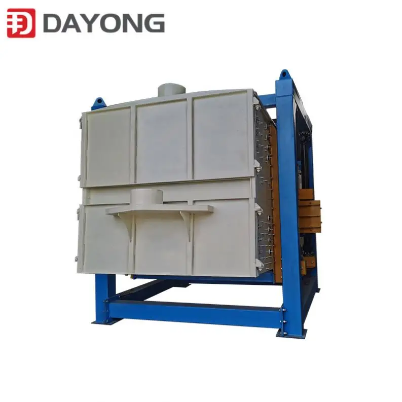 ABB motor driven square swing gyratory screen/video sieving high capacity square linear vibrating screen