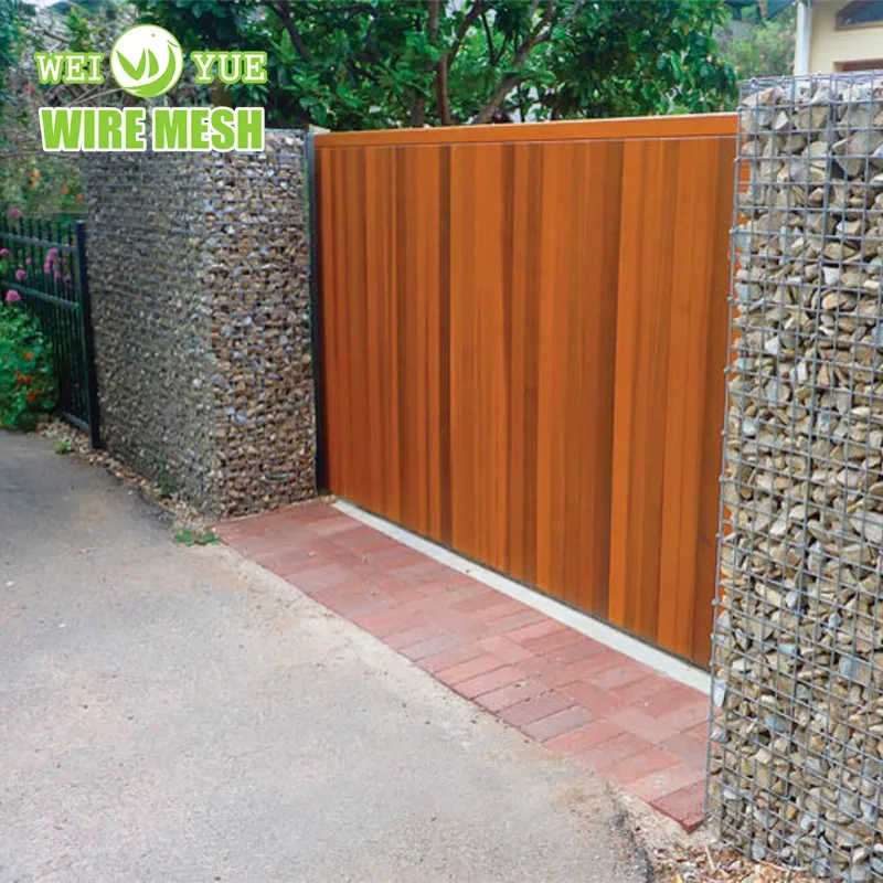 Hot sale 200*100*50 gabion mesh 2m welded mesh gabion fence