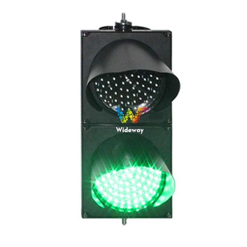 Корпус ПК красный зеленый полный шар 200 мм светофоры