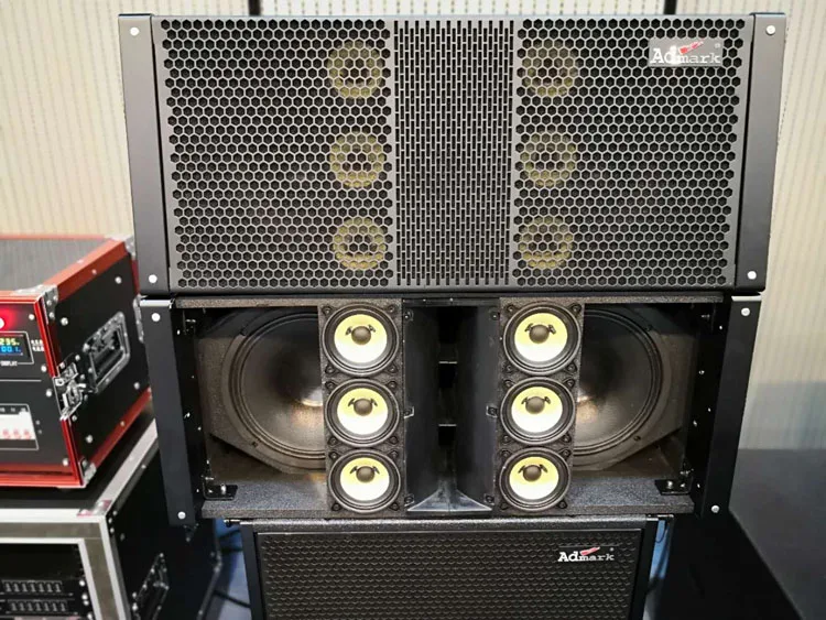 admark double 10 inch 3-way  active  line array