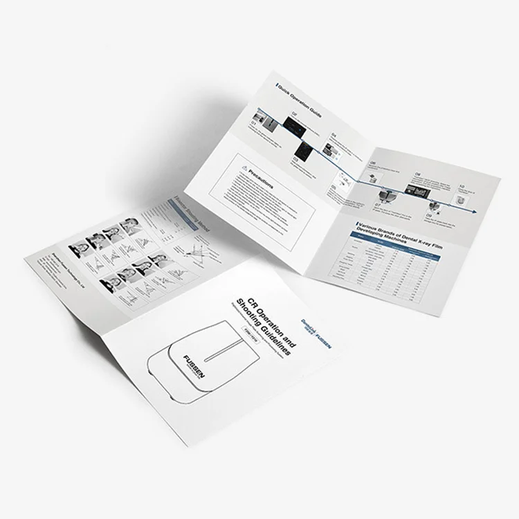 Wholesale Custom Design Printed Promotional Advertising Folded Booklet Leaflet Flyer Brochure Printing Service Printing Flyer