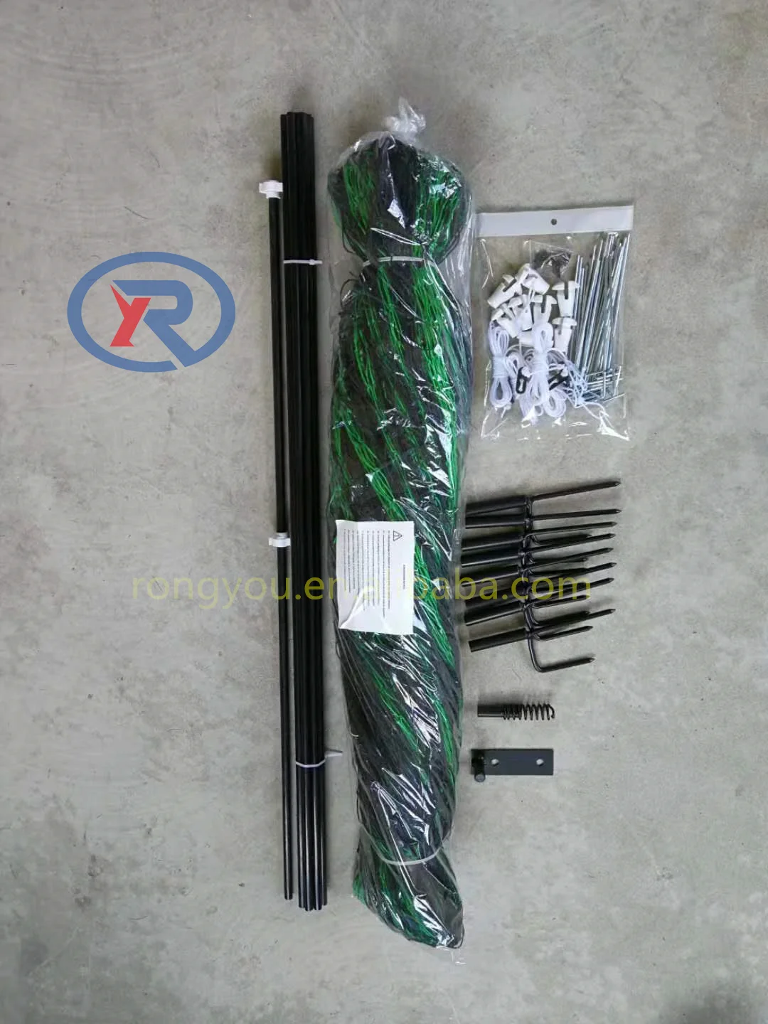 Non-Electric Poultry Fence 1.25m Tall 21m Long Chicken netting