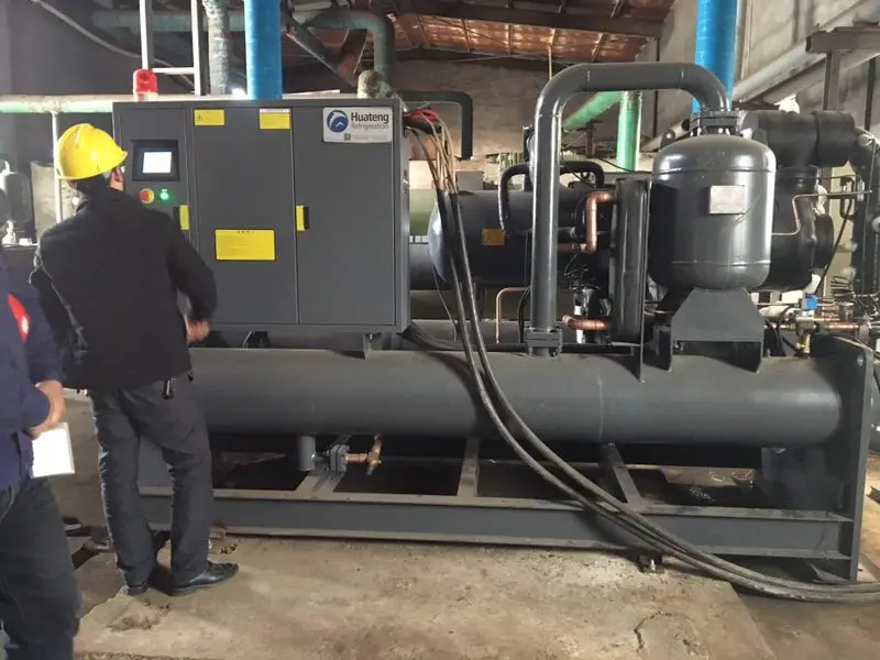 Ethylene Glycol/brine Industrial water screw type chiller Price for chemical Industry