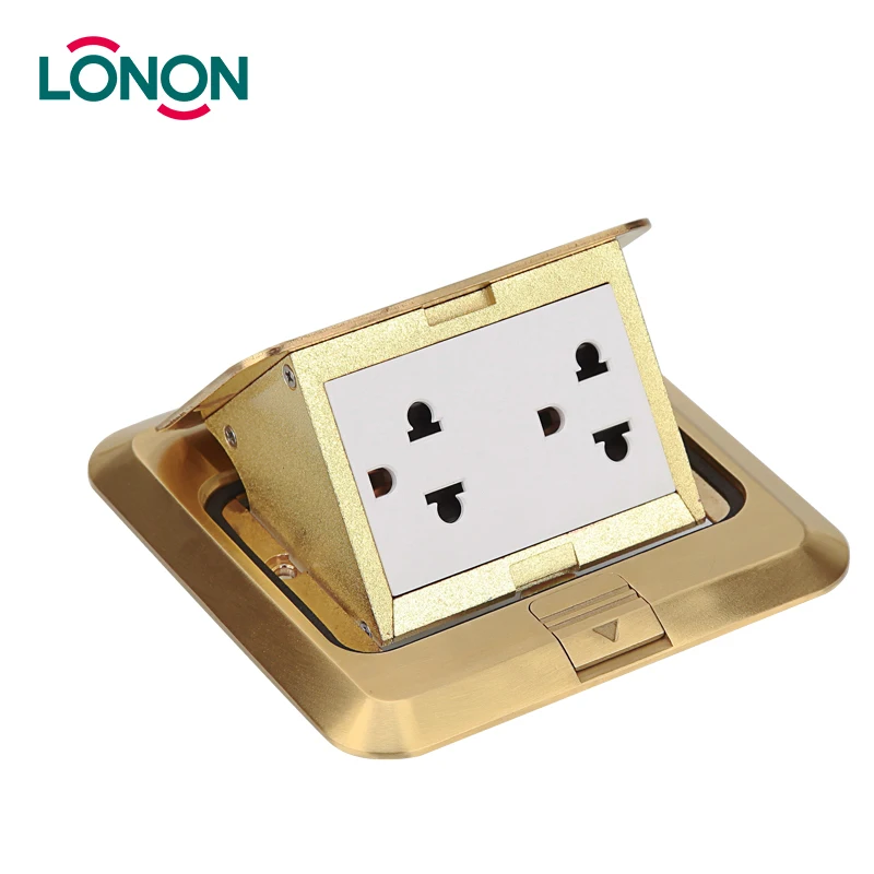 2019 Америка стандартный настольный разъем всплывающего типа пол коробка электрические розетки