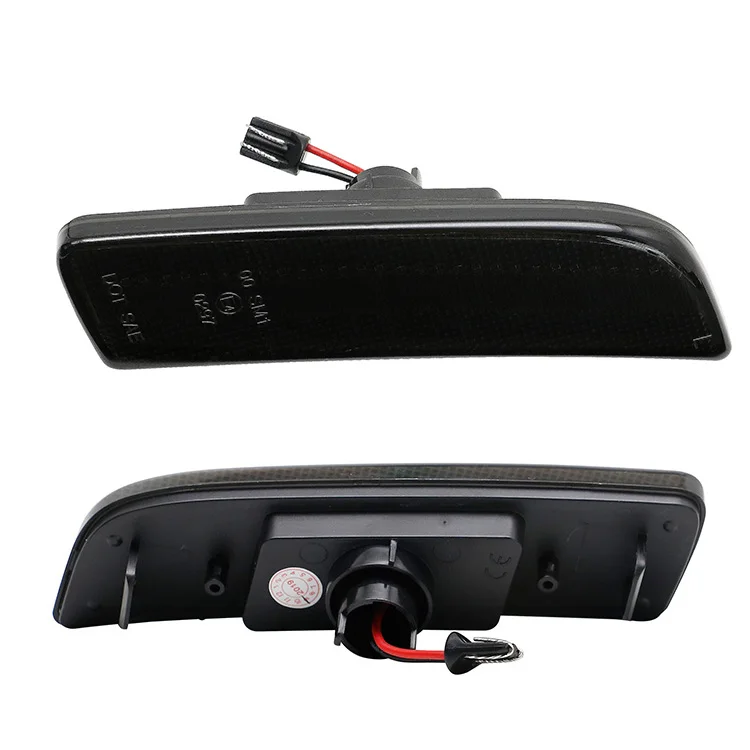 Ailead Smoke Super Bright Car Lights Led Front Bumper Side Marker Corner Lights For VW  For Tiguan 2008-2017