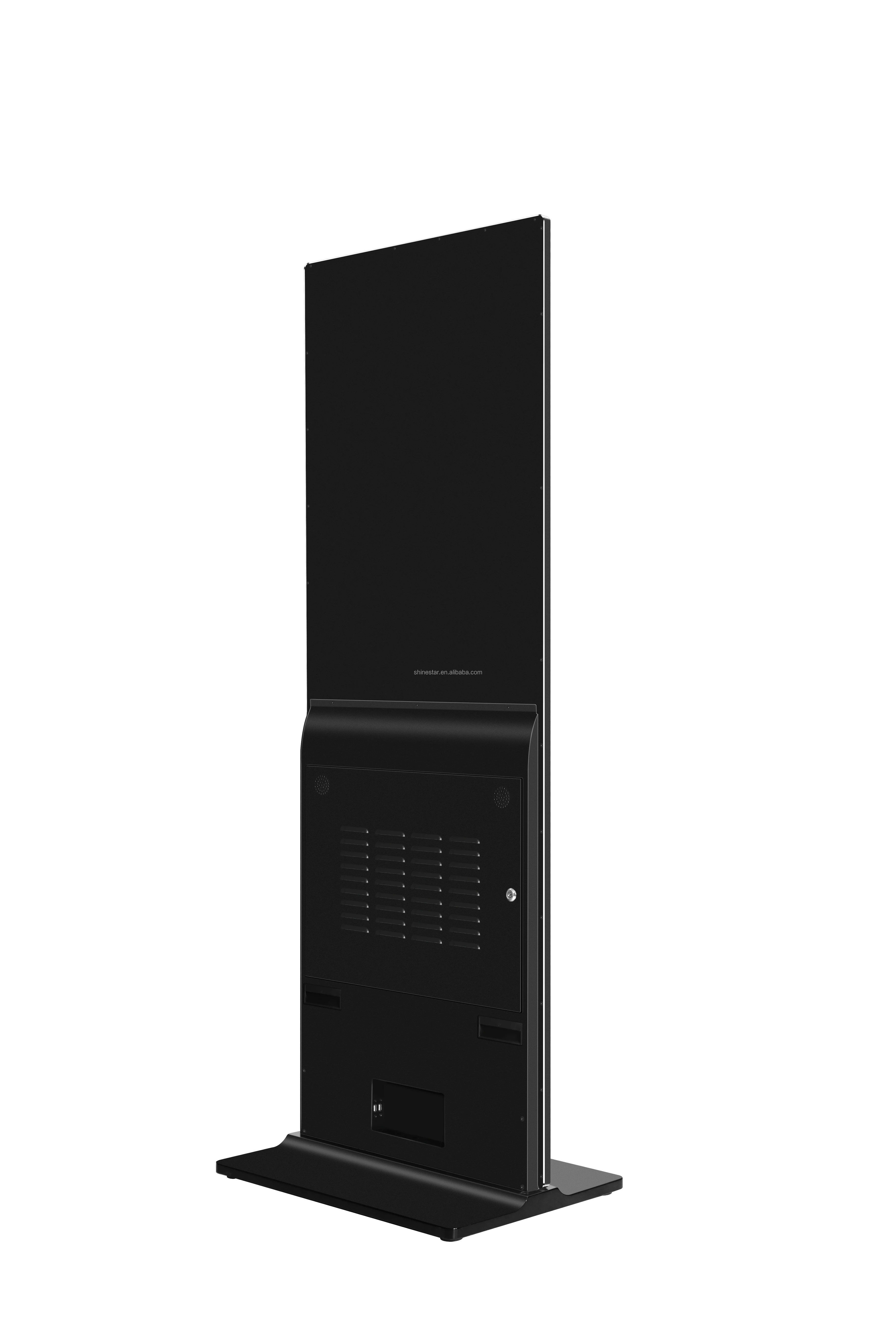 Ground standing 65 inch interactive self-service terminal kiosk touchscreen monitor (Win10/11 or Android OS) 4K UHD