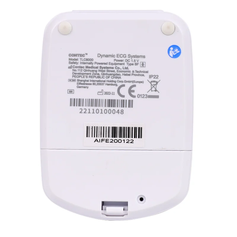 CONTEC TLC6000 CE 24 hour record 12 lead Digital Holter ECG monitor, ECG holter for hospital