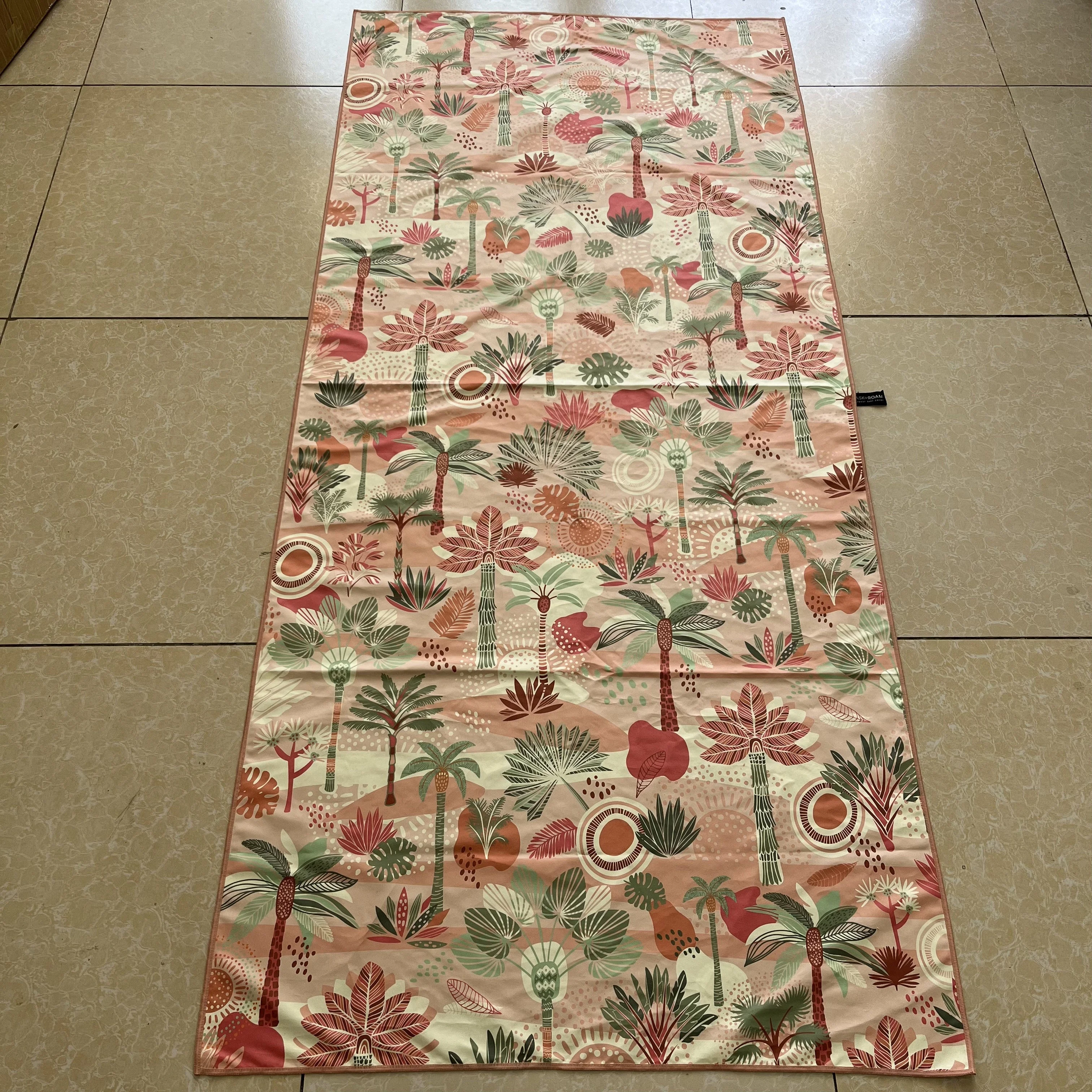 High Quality Microfiber Two Side Printed Beach Towel Quick Dry Sand Free Proof Recycled Beach Towel