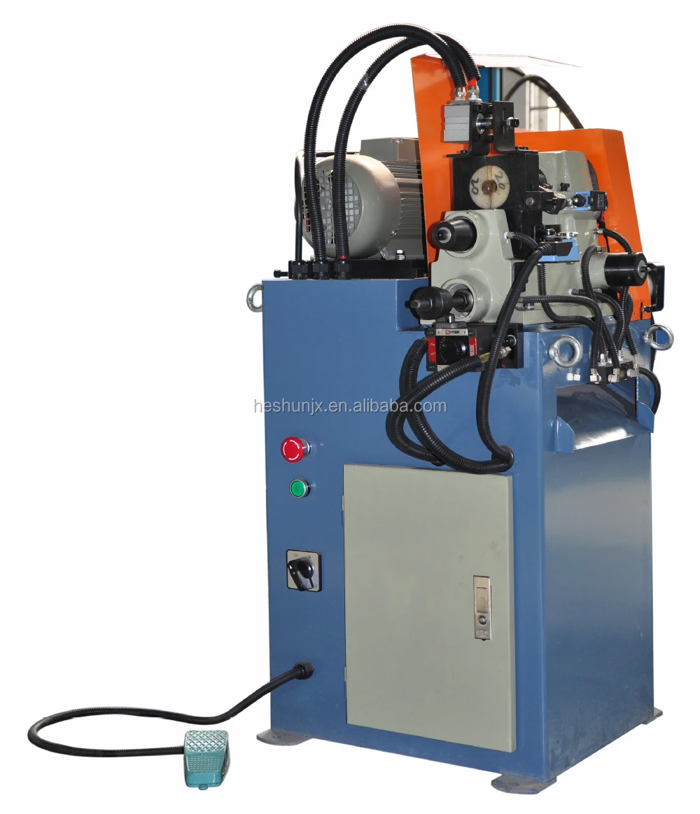 Stainless Deburring Machine Bar End Chamfering Machine High Precision Beveling Machine