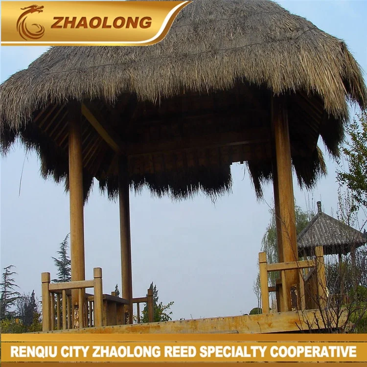 Direct factory wholesale reed thatch garden umbrella