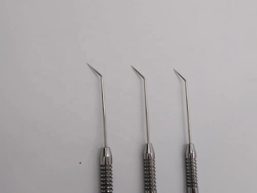 Trending Needle Point Curved Nail Pusher Manicure Pedicure best quality products