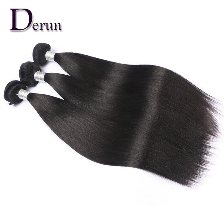 10A Grade 100% Cuticle Aligned Hair Hair Weaving Bundles High Quality Virgin Remy Indian Natural Black Silky Straight 8A 9A 10A