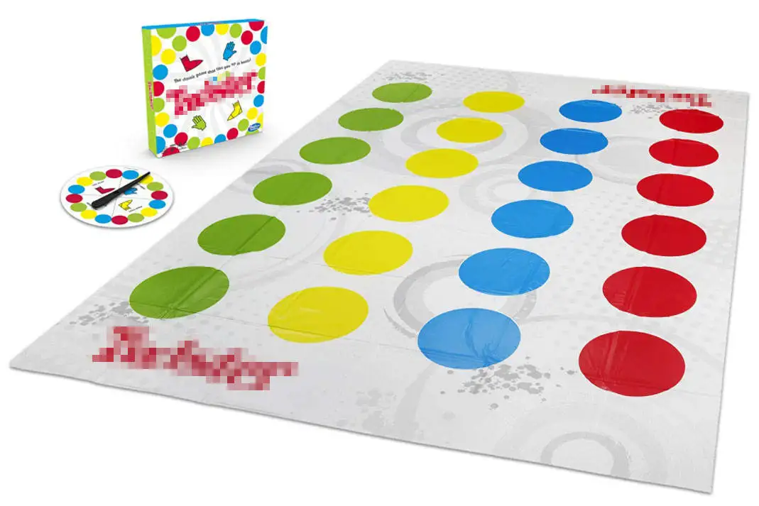 Интерактивная игрушка Twister для родителей и детей забавная Классическая игра настольная коврик украшения дома