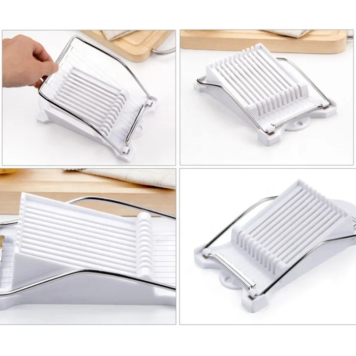 Stainless Steel Lunch Meat Slicer wire Banana Cutter Egg Ham Slicer Home Kitchen Tools