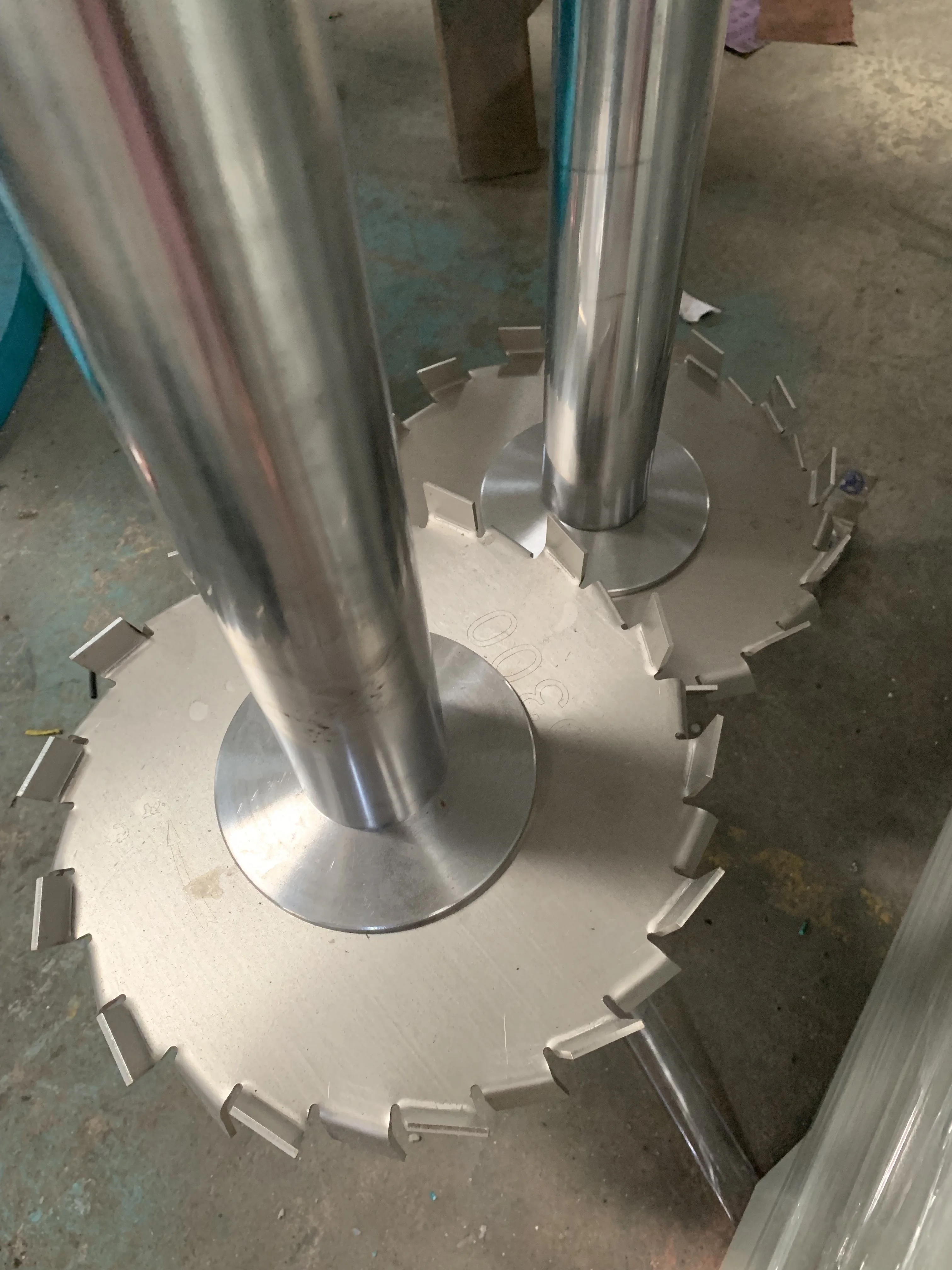 Furniture paint mixer double shaft disperser