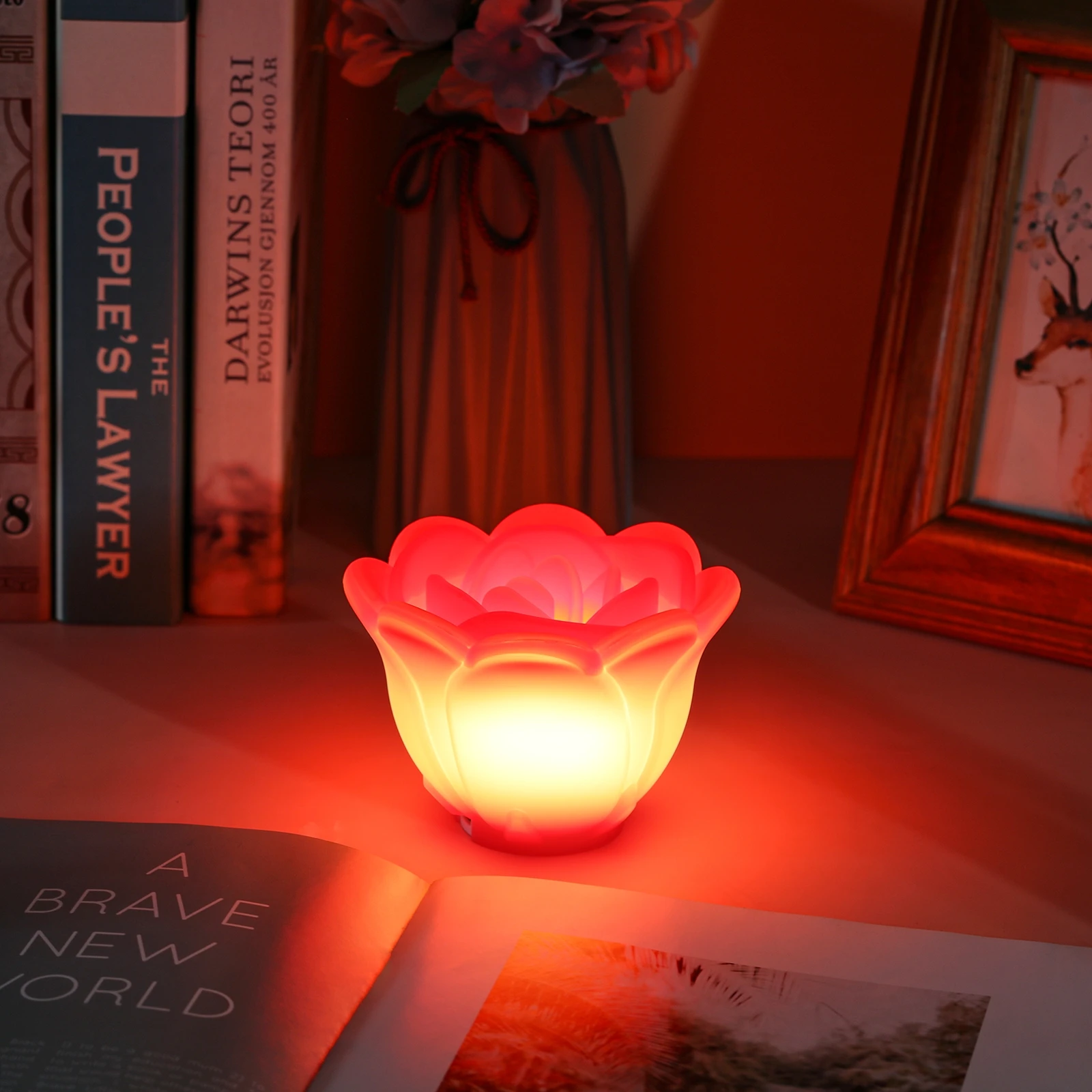 Baby multicolor breathing nursery light lamp smart led night light sleeping light for room