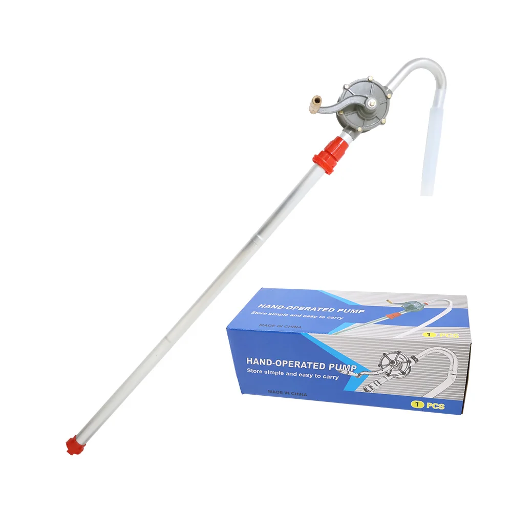 Best-selling 32# Manual Pumps Chemical Drum Pump Rotary Hand Pumps for diesel,chemical liquid,oil,water