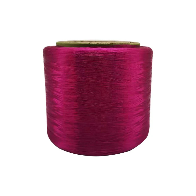 High tenacity Dyed Full drawn yarn Twist Bright 300d/96f Textured Filament Polyester Dyed Yarn for Manufacturer Industrial