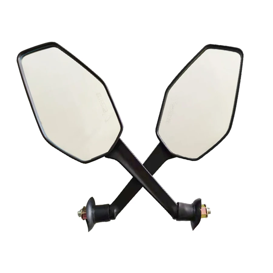 Factory wholesale  90 degrees rotatable mirrors for vespa Electric scooter rear view mirrors reflect real scene