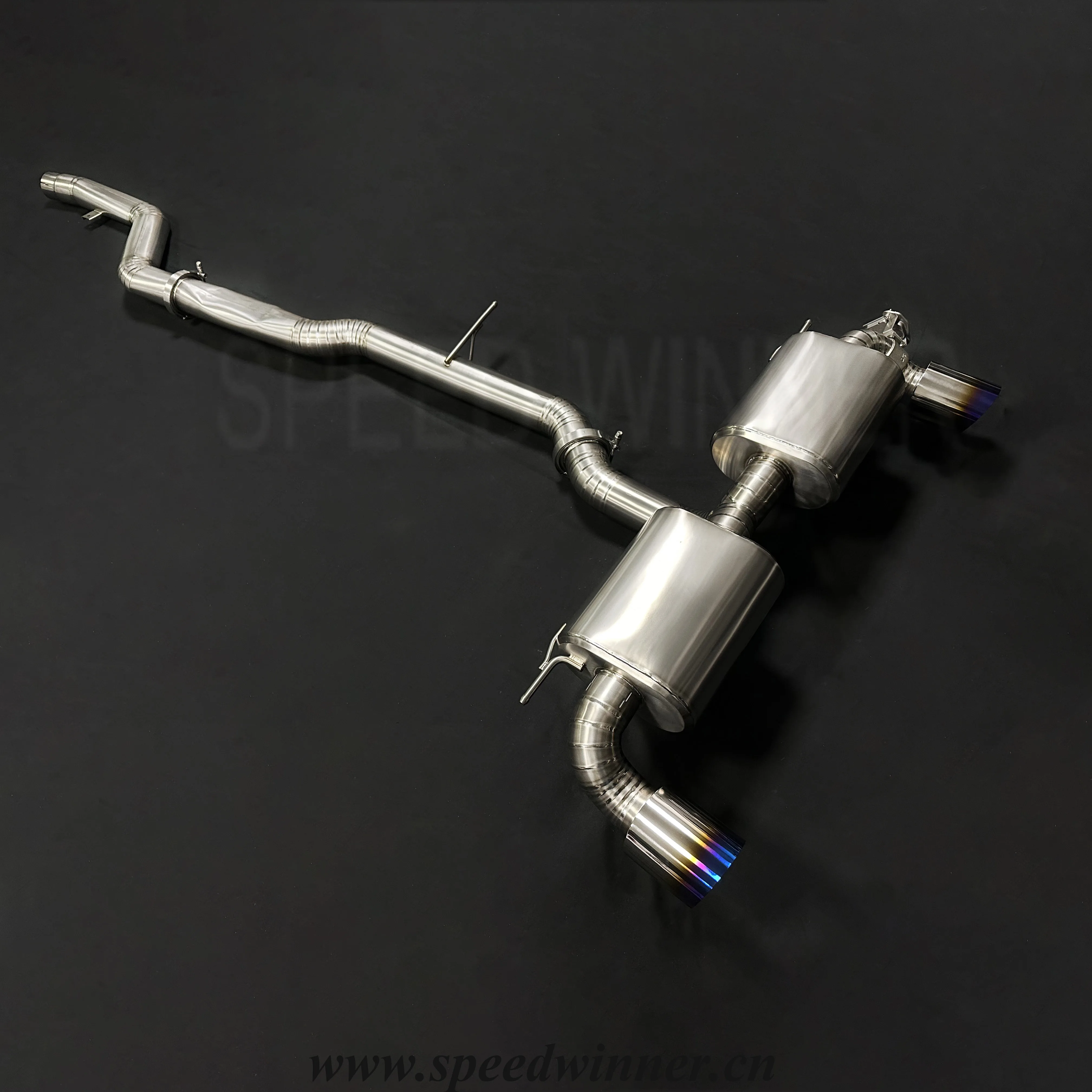 JDM Titanium valvetronic exhaust tuning exhausted systems catback for Toyata GR supra A90 A91 valved muffler