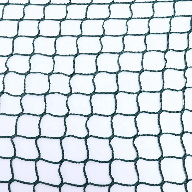 Tennis court floor net PET Polyester knotless mesh pe netting Court enclosure net