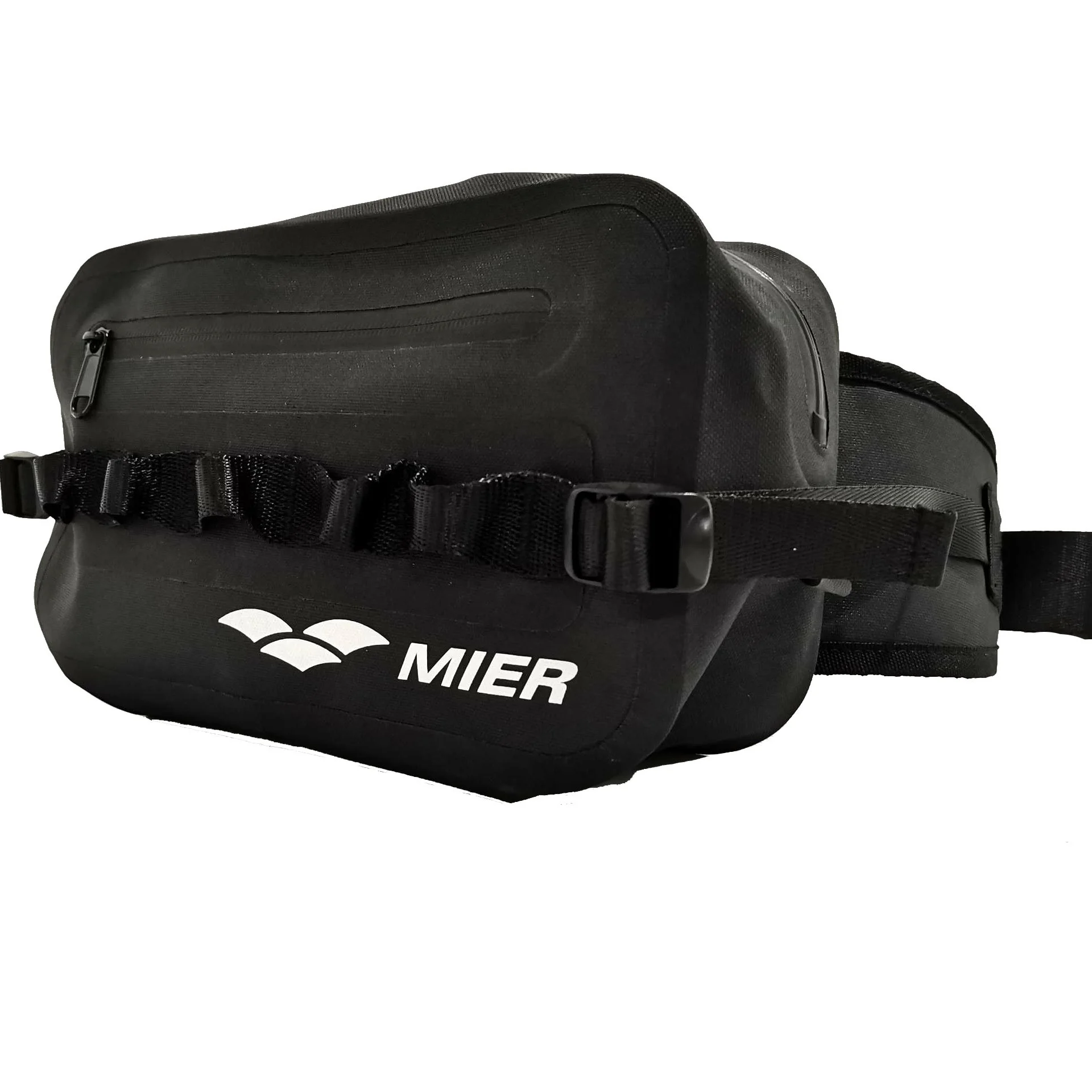 
Large Black Waterproof Waist Bag Fanny Pack for Men and Women with MOLLY system for outdoor and fishing 