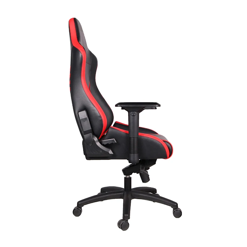 PC OEM Adjustable Custom Ergonomic Red PU Leather Boss Gaming Chair