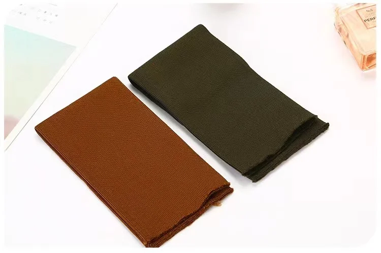 Factory 1x1 tubular rib elastic clothing material strip cotton knit polo t-shirt rib cuff collar trim fabric