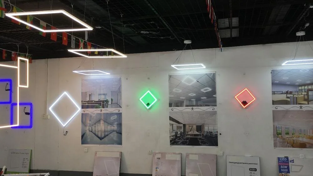 Design Ceiling Lamp 24W 30x30 Led Square Decorative Light Residential Led Ceiling Light Surface Mounted Huahan Lighting Modern