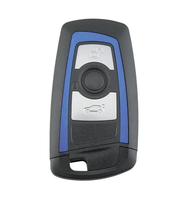 Blue Remote Key Fob BMW 434MHz 868MHz 315MHz 3 Button  5 7 F Series X5 X6 F20 F21 F30 F31 2009-2016 FEM / BDC CAS4 CAS4+