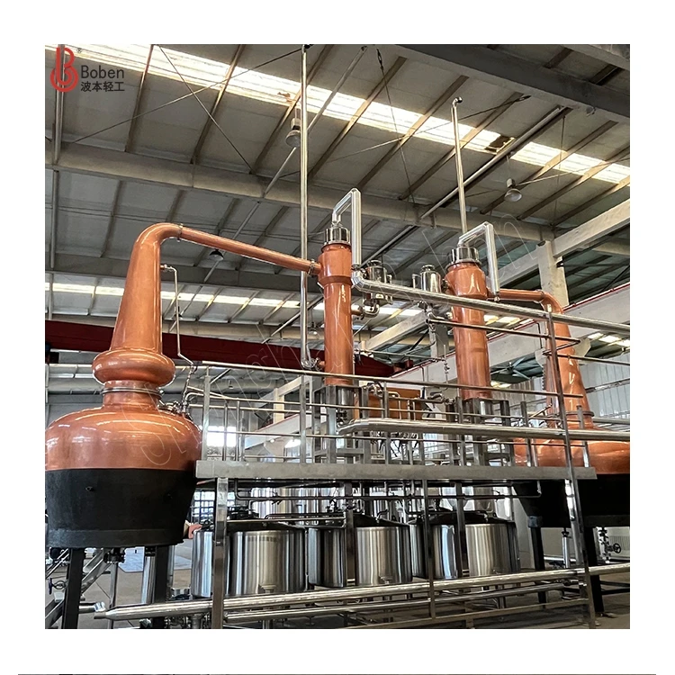Factory copper stills pot still whiskey distiller Supplier