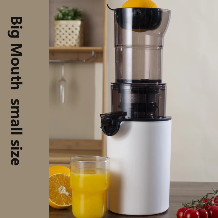 big mouth small body 2023 new arrive 200W fruit cold press pure juicer hydraulic cold press juicer machine