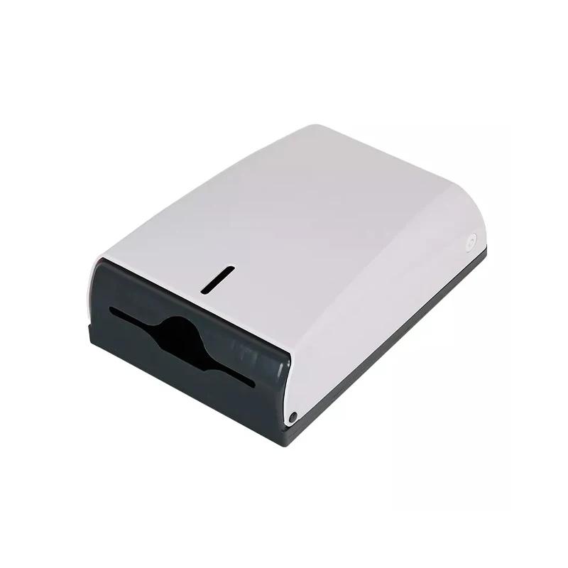 Multi-Fold Paper Towel Dispenser, Paper Towel Holder, White, Fits 400 Multifold Z-fold Towels