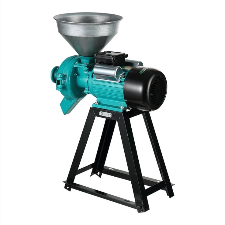 Home use mini electric rice/corn/grain grinding/crushing machine flour mill for sale