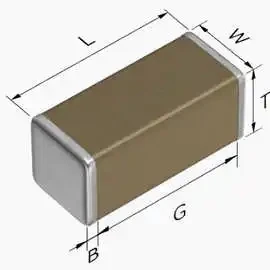2KV 1nF High Voltage Chip Ceramic Capacitor 1808 1808B102K202NT Integrated Circuit BOM Electronic Attachment