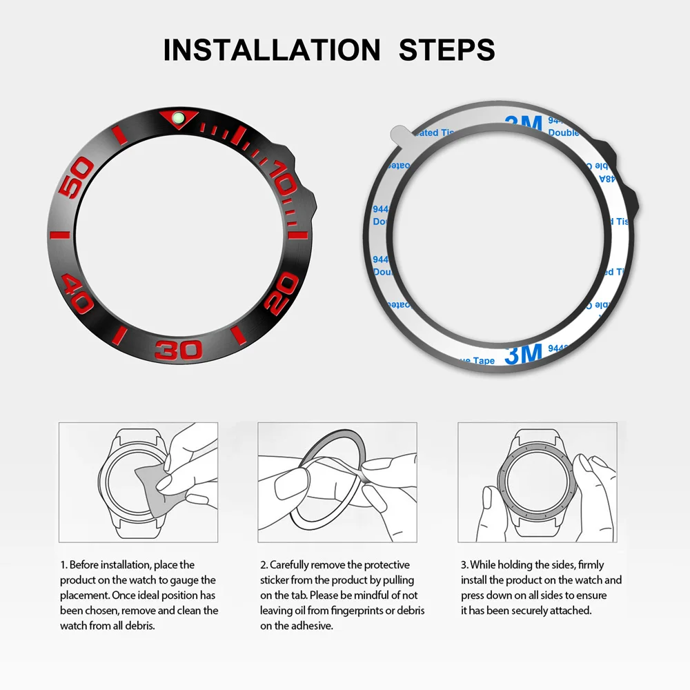 Stainless Steel Watch Case Bezel for garmin fenix 5x