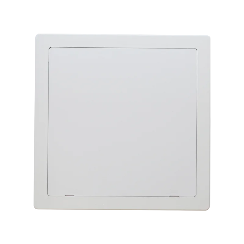 Plastic Access Panel for Drywall Ceiling 6 x 9 Inch Reinforced Plumbing Wall Access Doors Removable Hinged White