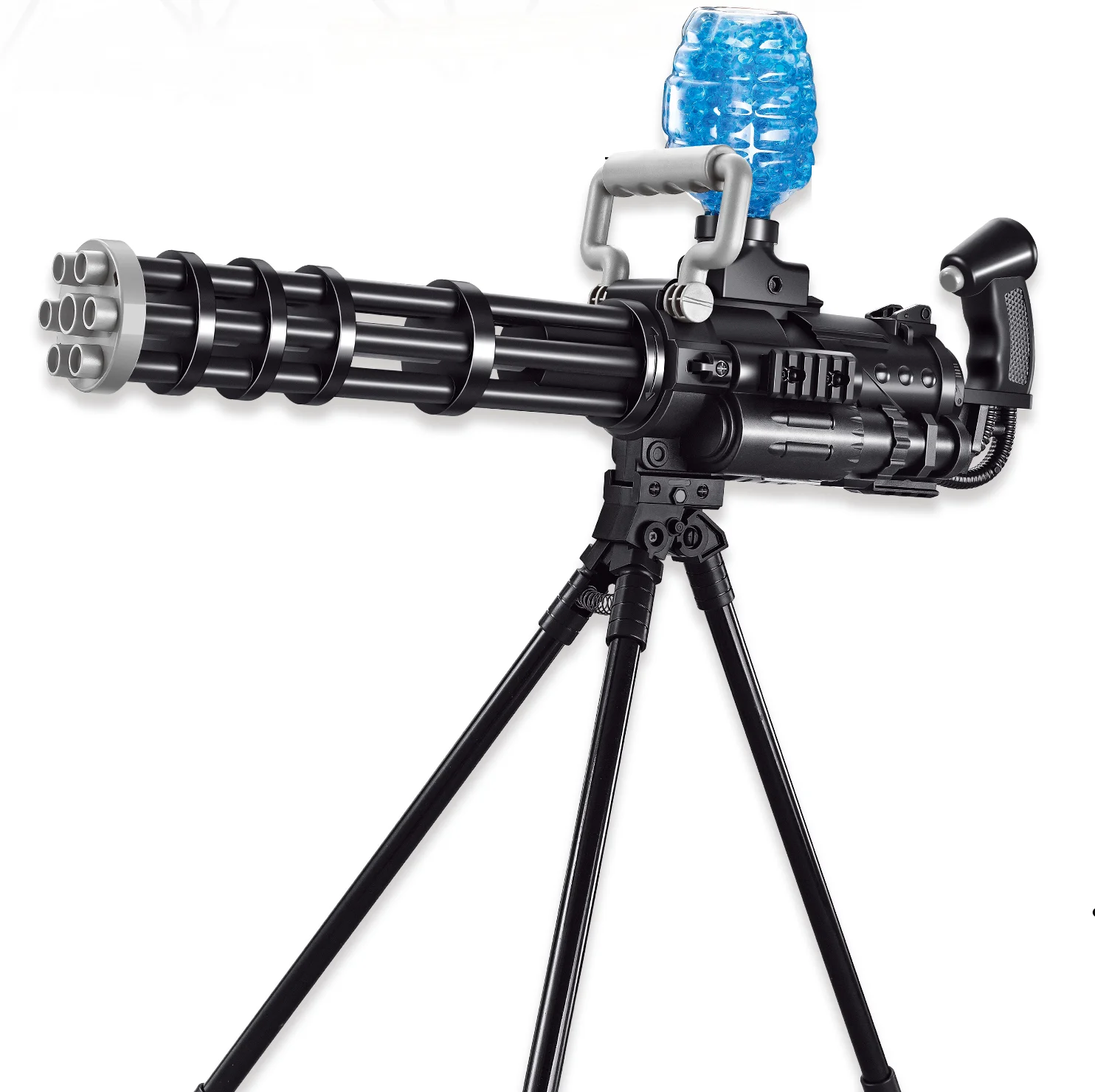 Multi style and color gel gun blasting electric M249 Gatling heavy machine gun splash ball hydrogel bead toy gun