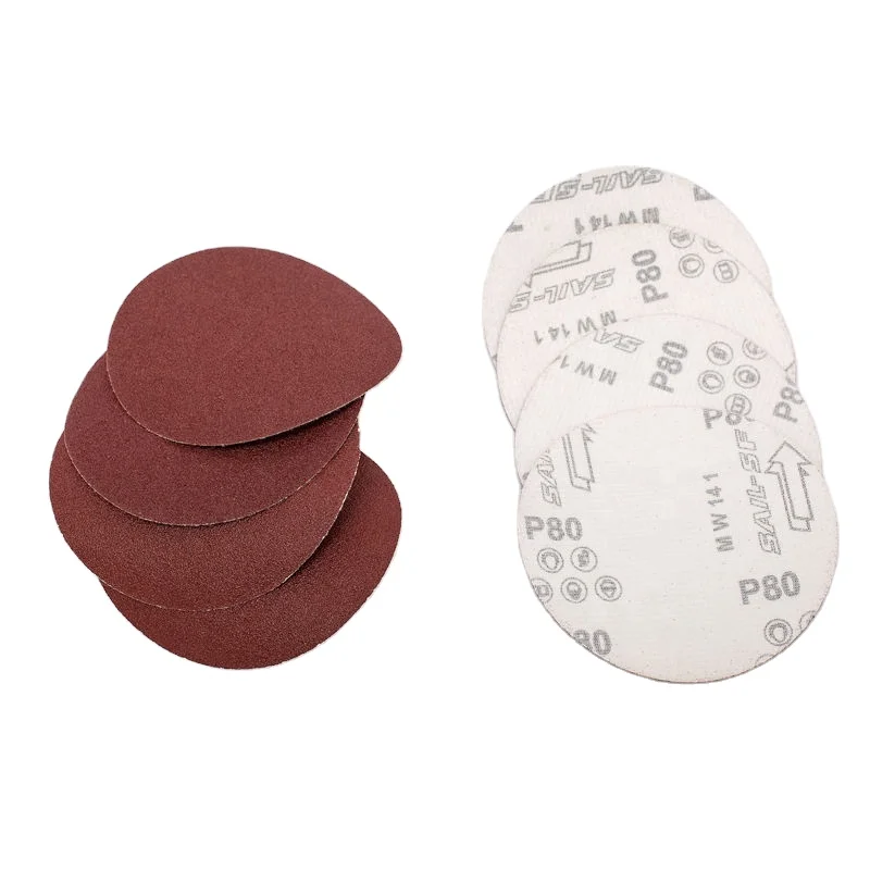 Metal Surface Polishing Rust Removal Paint Removal Without Holes Sand Disc Aluminum Oxide Abrasive Sanding Paper