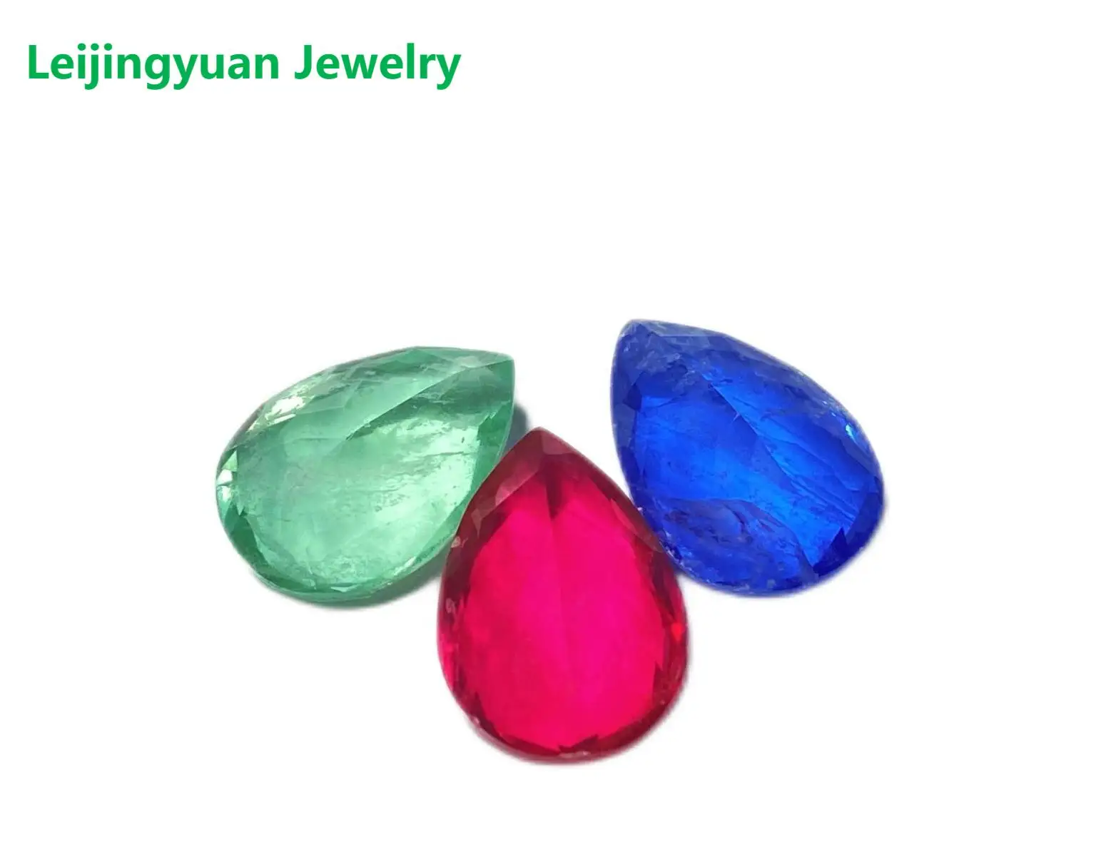 Лидер продаж недорогие синтетические разноцветные драгоценные камни