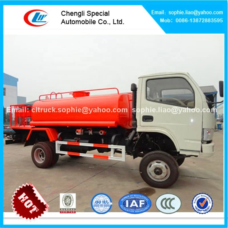 Dongfeng 6 колес 4*4 3000 л военный Автоцистерна для распыления