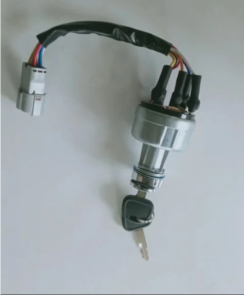 Start Key Ignition Switch 21N4-10400 21N4-10430 R220-7 Excavator Ignition Switch