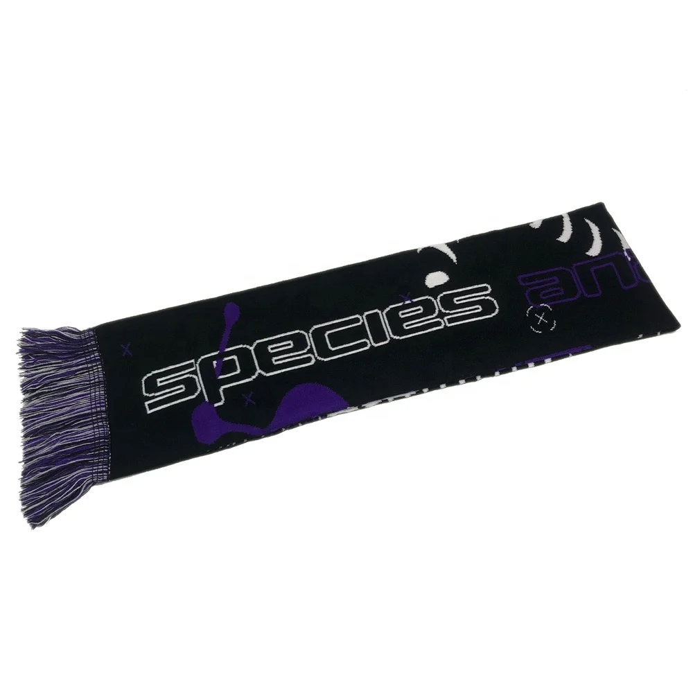 OEM Hot selling autumn winter men neckwear 100% acrylic custom knitting scarf wholesale