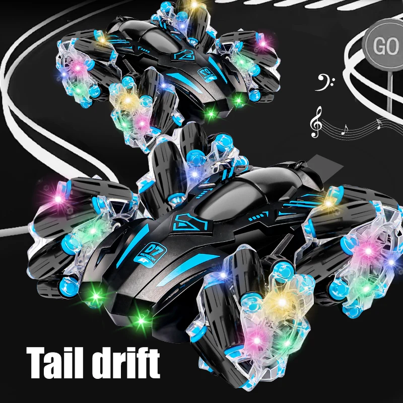 New Arrival Toys Car for Kids Remote Control Popular Deformation Vehicle Gesture Sensing RC Car With Music Lighting